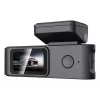 Dashcam DAHUA S5PRO 4K Ultra HD dual‑camera, 2 cameras, 1.47 inch display, MicroSD up to 128 GB, USB‑C, DC power, Czarny