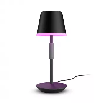 Inteligentna lampa stołowa Philips Hue Go przenośna lampa Bluetooth Zigbee czarna