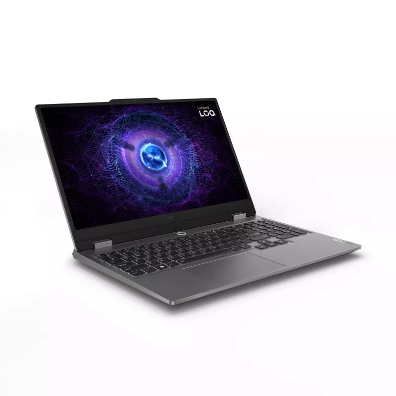 Lenovo LOQ 15IRX9 Intel® Core™ i5 i5-13450HX Laptop 39,6 cm (15,6 cala) Full HD 16 GB DDR5-SDRAM 512 GB SSD NVIDIA GeForce RTX 3050 Wi-Fi 6 (802.11ax) Angielski Szary