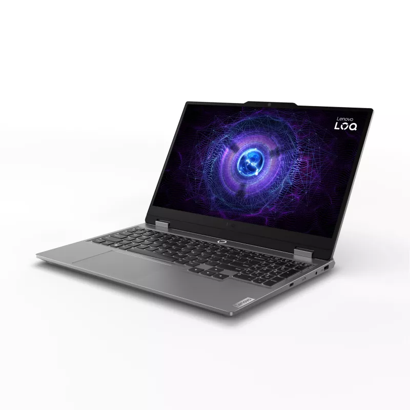Lenovo LOQ 15IRX9 Intel® Core™ i5 i5-13450HX Laptop 39,6 cm (15,6 cala) Full HD 16 GB DDR5-SDRAM 512 GB SSD NVIDIA GeForce RTX 3050 Wi-Fi 6 (802.11ax) Angielski Szary