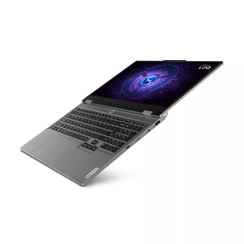 Lenovo LOQ 15IRX9 Intel® Core™ i5 i5-13450HX Laptop 39,6 cm (15,6 cala) Full HD 16 GB DDR5-SDRAM 512 GB SSD NVIDIA GeForce RTX 3050 Wi-Fi 6 (802.11ax) Angielski Szary