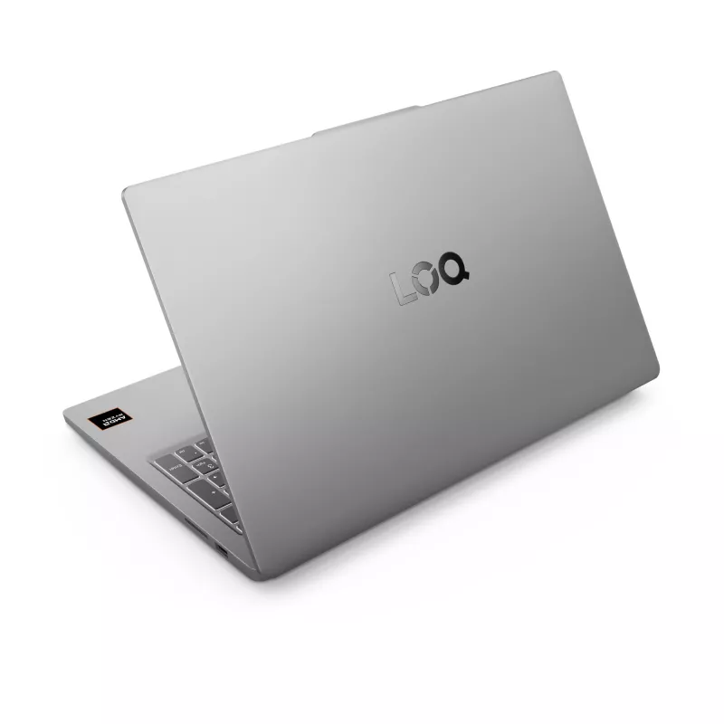 Lenovo LOQ 15ARP10E AMD Ryzen™ 7 7735HS Laptop 39,6 cm (15,6 cala) Full HD 16 GB DDR5-SDRAM 1 TB SSD NVIDIA GeForce RTX 3050 Wi-Fi 6 (802.11ax) Klawisze angielskie Szary