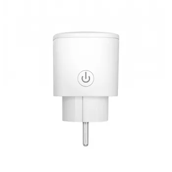 Inteligentna wtyczka TRUST 71301 — gniazdko wewnętrzne Wi‑Fi, 3000 W, biała, 52×52×86 mm