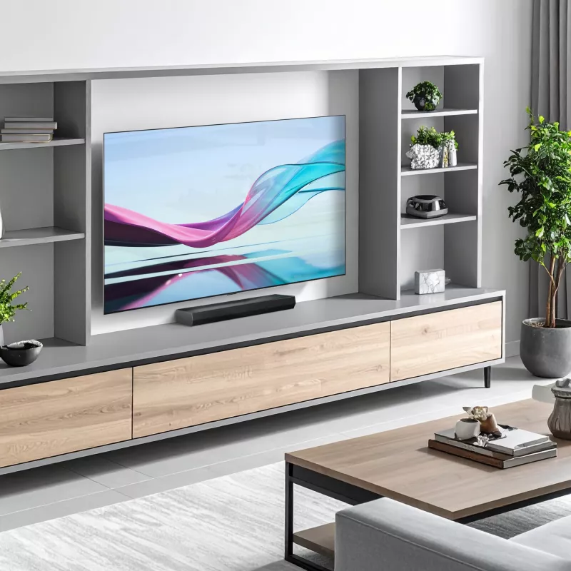 Soundbar LG S20A 2.0 kanały, 50 W, Bluetooth SBC/AAC, przewodowy i bezprzewodowy, czarny, 650×99×63 mm