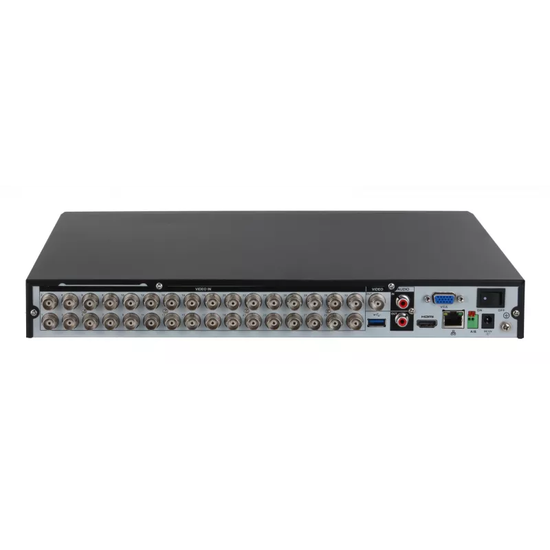 Dahua XVR5232AN-4KL-I3/T 32-kanałowy rejestrator DVR 4K, H.265/H.264, Gigabit Ethernet, obsługa do 16 TB, czarny
