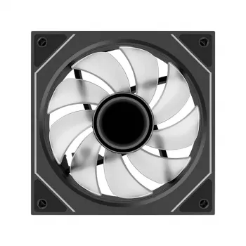 Wentylator XILENCE XPF120U.ARGB 120 mm, 500–1800 obr./min, łożysko hydrauliczne, 7–13,2 V, czarny