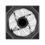 Wentylator XILENCE XPF120U.ARGB 120 mm, 500–1800 obr./min, łożysko hydrauliczne, 7–13,2 V, czarny