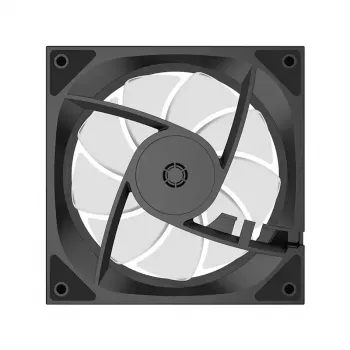 Wentylator obudowy komputerowej XILENCE XPF120UR.ARGB 120 mm, 500–1800 RPM, łożysko hydrauliczne, 7–13,2 V, czarny