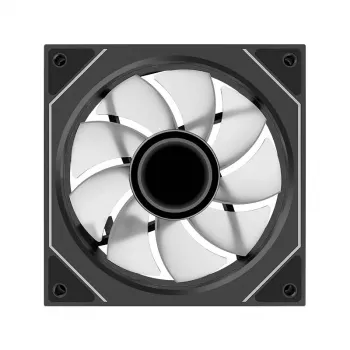 Wentylator obudowy komputerowej XILENCE XPF120UR.ARGB 120 mm, 500–1800 RPM, łożysko hydrauliczne, 7–13,2 V, czarny