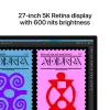 Monitor Apple Studio Display 27 cali 5K Ultra HD (5120×2880), LED, regulowana podstawa, Srebrny