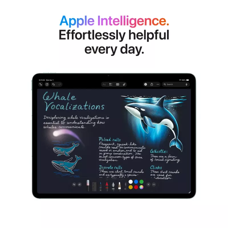 Tablet Apple iPad Air 11 inch (M4) Wi‑Fi + Cellular 128 GB, 12 GB RAM, niebieski