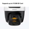 Kamera IP do monitoringu IMOU Cruiser Dual 2C 4G Turret zewnętrzna 2304×1296 obiektyw 3,6 mm sufit/ściana