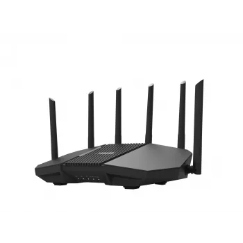 Router stołowy ASUS RT-BE90U BE9400 AiMesh — Trójzakresowe Wi‑Fi 7 (2.4/5/6 GHz), 9400 Mbps, 2.5 Gigabit Ethernet, 4× RJ‑45 LAN, USB, Czarny
