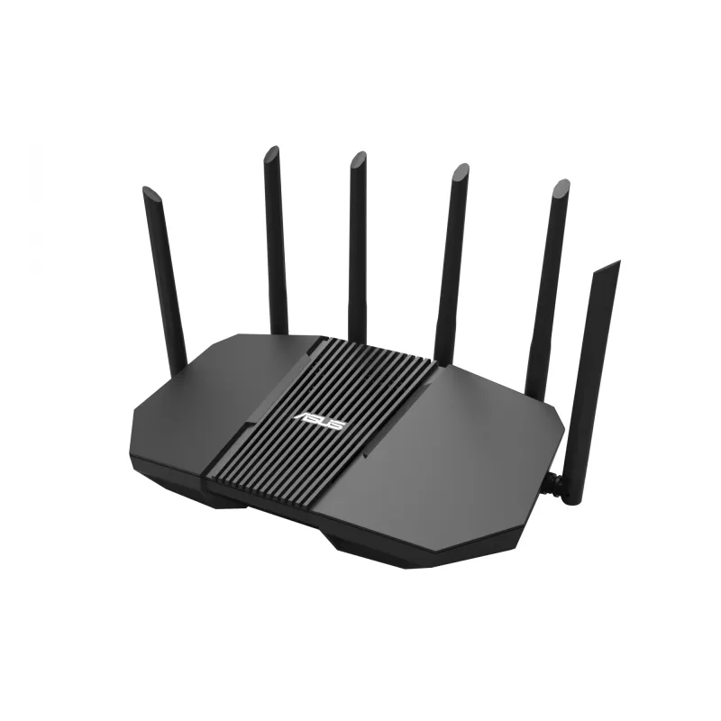 Router stołowy ASUS RT-BE90U BE9400 AiMesh — Trójzakresowe Wi‑Fi 7 (2.4/5/6 GHz), 9400 Mbps, 2.5 Gigabit Ethernet, 4× RJ‑45 LAN, USB, Czarny
