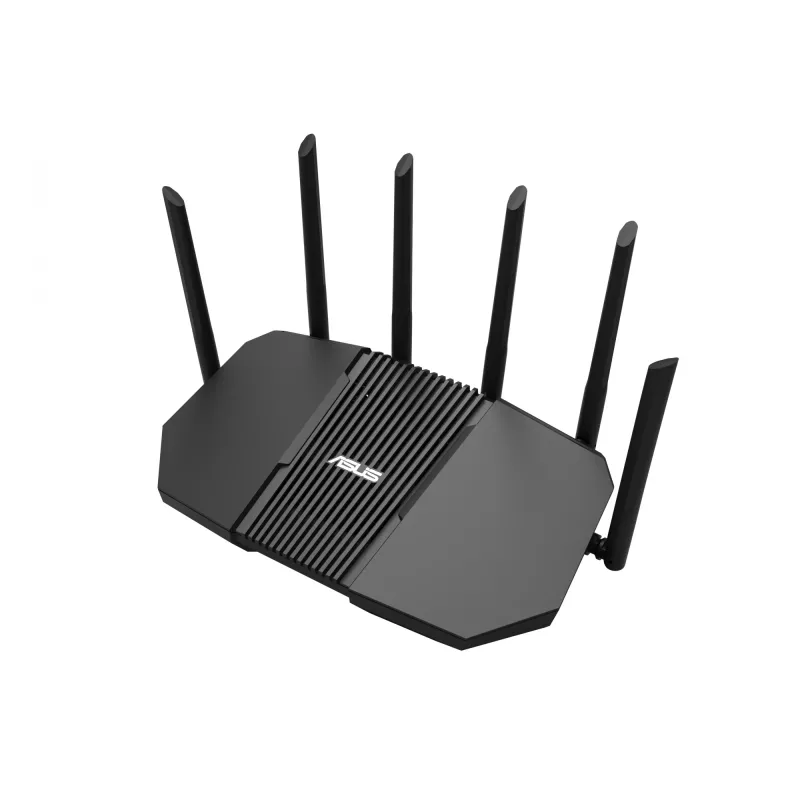 Router stołowy ASUS RT-BE90U BE9400 AiMesh — Trójzakresowe Wi‑Fi 7 (2.4/5/6 GHz), 9400 Mbps, 2.5 Gigabit Ethernet, 4× RJ‑45 LAN, USB, Czarny
