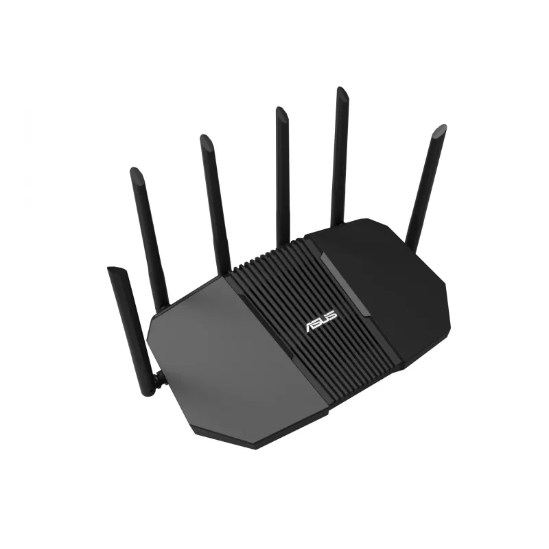 Router stołowy ASUS RT-BE90U BE9400 AiMesh — Trójzakresowe Wi‑Fi 7 (2.4/5/6 GHz), 9400 Mbps, 2.5 Gigabit Ethernet, 4× RJ‑45 LAN, USB, Czarny