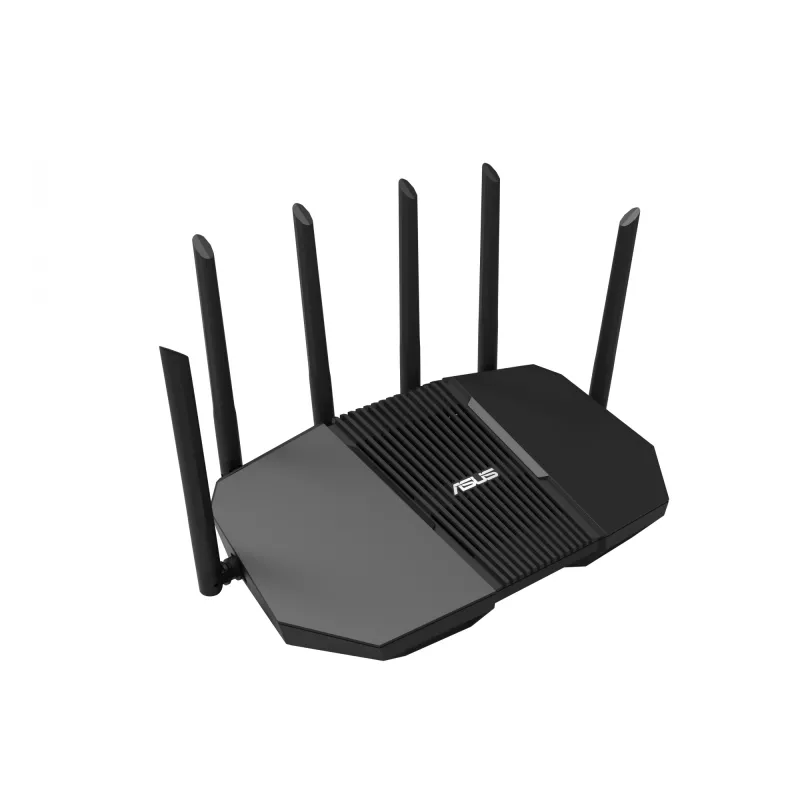 Router stołowy ASUS RT-BE90U BE9400 AiMesh — Trójzakresowe Wi‑Fi 7 (2.4/5/6 GHz), 9400 Mbps, 2.5 Gigabit Ethernet, 4× RJ‑45 LAN, USB, Czarny