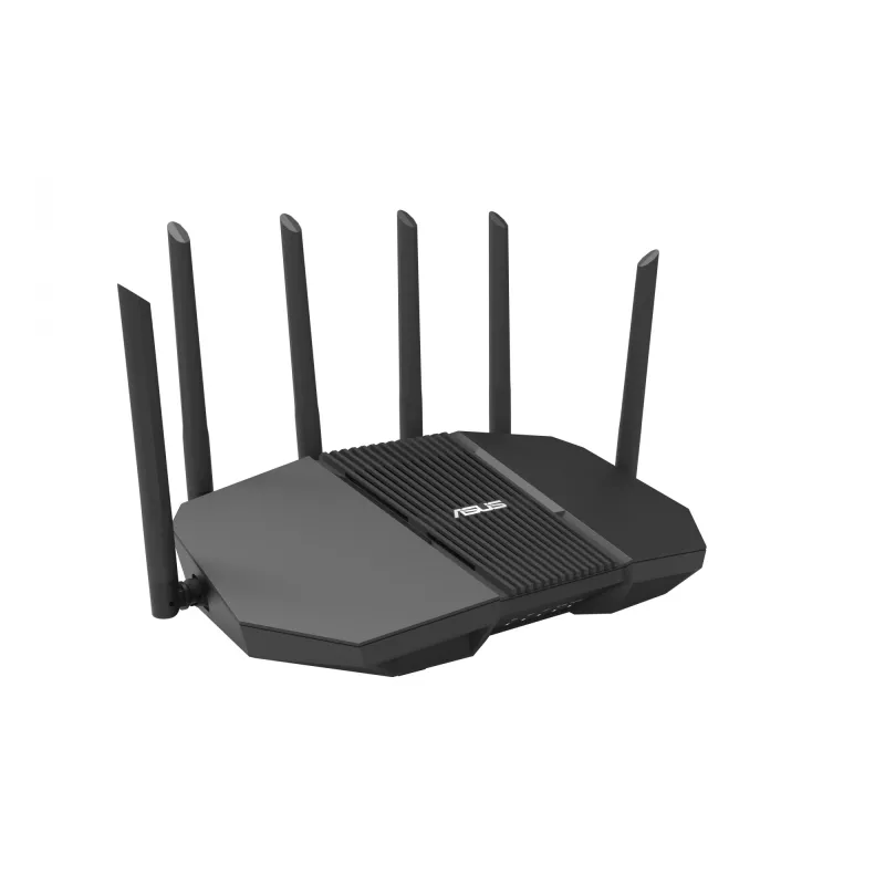 Router stołowy ASUS RT-BE90U BE9400 AiMesh — Trójzakresowe Wi‑Fi 7 (2.4/5/6 GHz), 9400 Mbps, 2.5 Gigabit Ethernet, 4× RJ‑45 LAN, USB, Czarny