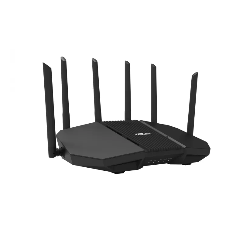 Router stołowy ASUS RT-BE90U BE9400 AiMesh — Trójzakresowe Wi‑Fi 7 (2.4/5/6 GHz), 9400 Mbps, 2.5 Gigabit Ethernet, 4× RJ‑45 LAN, USB, Czarny