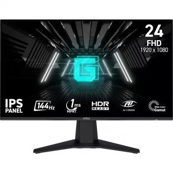 Monitor komputerowy MSI G242L E14 23,8 cala (60,5 cm) Full HD 1920x1080 IPS 1 ms VESA Czarny