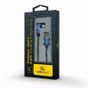 Kabel danych USB 2.0 Gembird CC-USB2J-AMLML-1M-BL — USB A do Micro-USB B/Lightning, 1 m, niebiesko-czarny