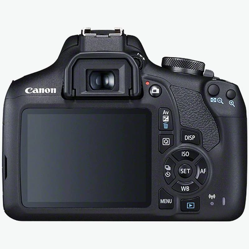 Canon EOS 2000D + EF-S 18-55mm f/3.5-5.6 IS II Aparat SLR Kit 24.1 MP CMOS 6000 x 4000 pikseli Czarny