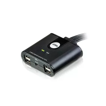 ATEN 4-Portowy przełącznik współdzielenia urządzeń peryferyjnych USB 2.0