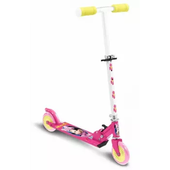 Hulajnoga Pulio STAMP 2-Wheel Minnie — dziecięca dwukołowa hulajnoga kopana, kompaktowa konstrukcja