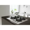 Whirlpool AKT 625/WH Czarny, Biały Do zabudowy 60 cm Gazowy 4 stref(y)