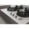 Whirlpool AKT 625/WH Czarny, Biały Do zabudowy 60 cm Gazowy 4 stref(y)