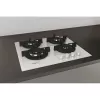 Whirlpool AKT 625/WH Czarny, Biały Do zabudowy 60 cm Gazowy 4 stref(y)