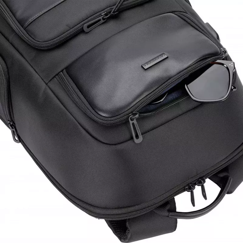 Plecak na laptopa MODECOM CREATIVE 15,6 cala — ochronna komora na laptopy 15,6 cala, wiele kieszeni, wyściełane szelki