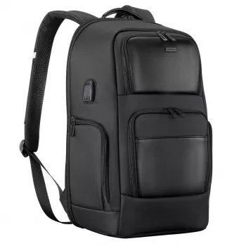Plecak na laptopa MODECOM CREATIVE 15,6 cala — ochronna komora na laptopy 15,6 cala, wiele kieszeni, wyściełane szelki