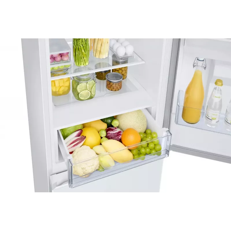 Lodówka wolnostojąca Samsung RB34C672EWW – 344 L łącznie (chłodziarka 230 L / zamrażalnik 114 L), No Frost, biała