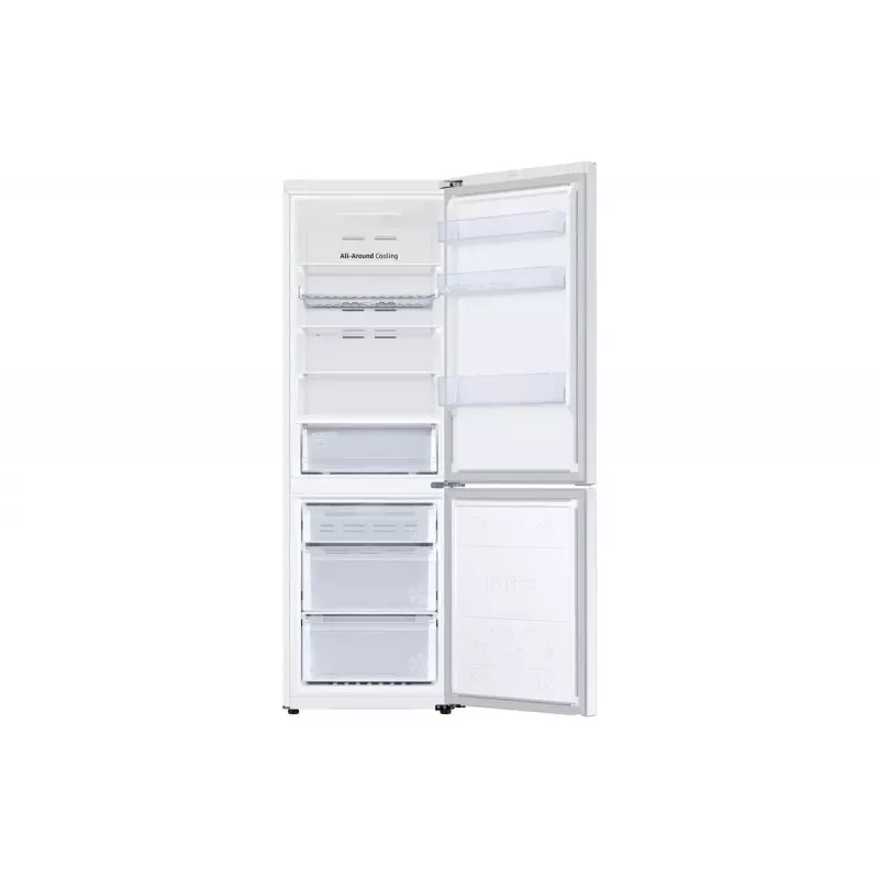 Lodówka wolnostojąca Samsung RB34C672EWW – 344 L łącznie (chłodziarka 230 L / zamrażalnik 114 L), No Frost, biała