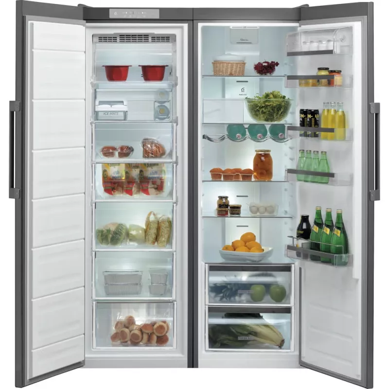 Whirlpool SW8 AM2Y XR 2 lodówka wolnostojąca 364 L stal nierdzewna
