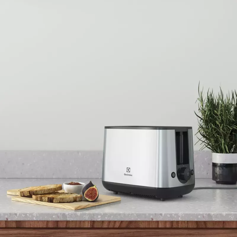 Electrolux E3T1-3ST 7 2 kromki 800 W Szary, Stal nierdzewna