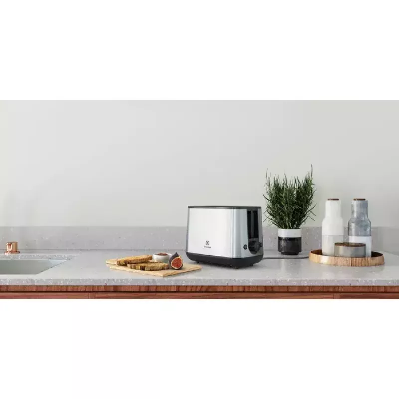 Electrolux E3T1-3ST 7 2 kromki 800 W Szary, Stal nierdzewna