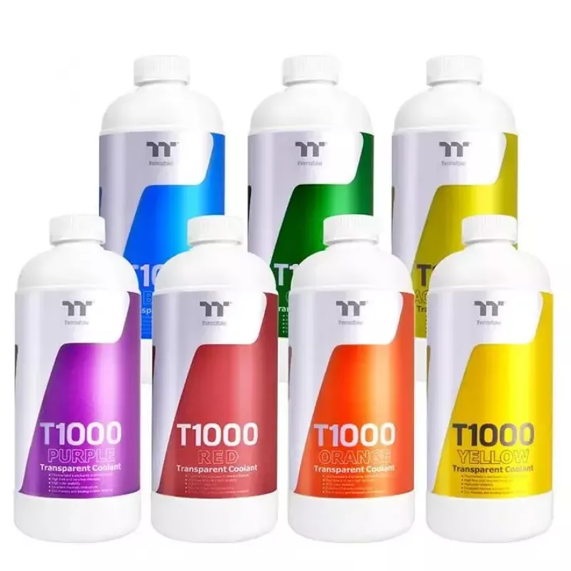 Płyn chłodzący Thermaltake T1000 Gotowy do użycia 1 L, na bazie propanodiolu, zielony