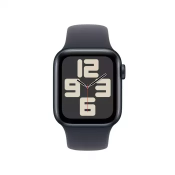 Smartwatch Apple Watch SE GPS + Cellular 40 mm koperta Midnight Aluminium z paskiem Midnight Sport - S/M