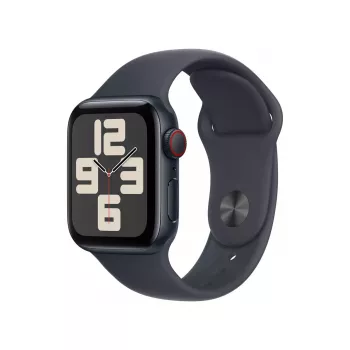 Smartwatch Apple Watch SE GPS + Cellular 40 mm koperta Midnight Aluminium z paskiem Midnight Sport - S/M