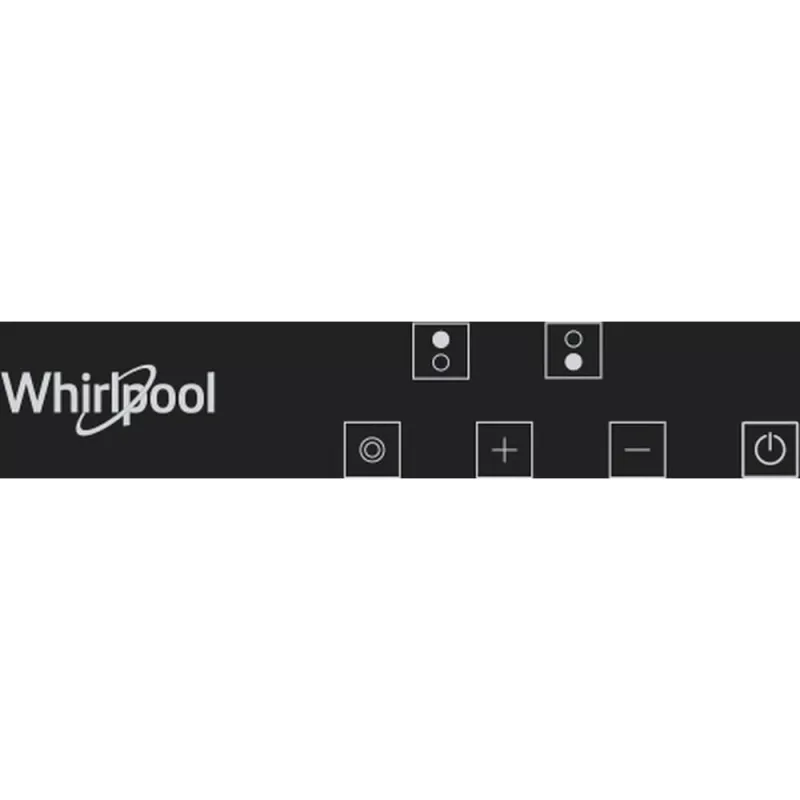 Whirlpool WRD 6030 B Czarny Built-in 30 cm Ceramic hob 2 zone(s)