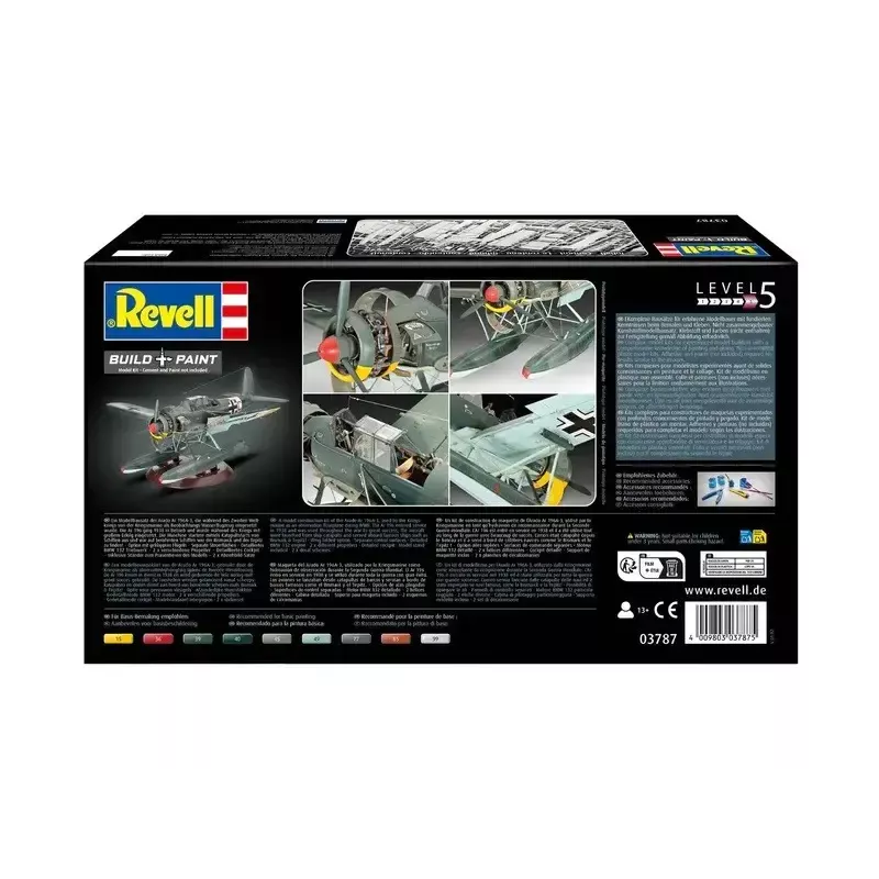 Plastikowy model REVELL ARADO AR 196A-3 wodnosamolot skala 1:32 zestaw