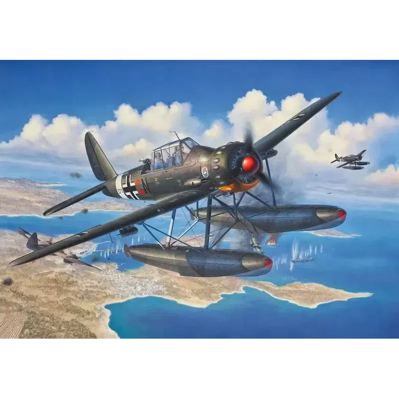 Plastikowy model REVELL ARADO AR 196A-3 wodnosamolot skala 1:32 zestaw