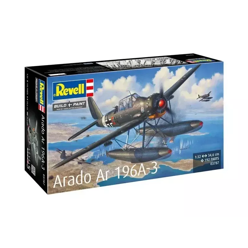 Plastikowy model REVELL ARADO AR 196A-3 wodnosamolot skala 1:32 zestaw