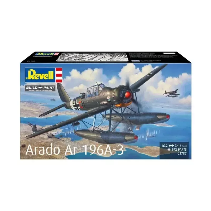 Plastikowy model REVELL ARADO AR 196A-3 wodnosamolot skala 1:32 zestaw