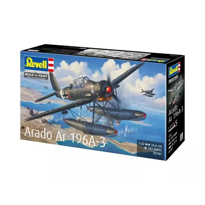 Plastikowy model REVELL ARADO AR 196A-3 wodnosamolot skala 1:32 zestaw