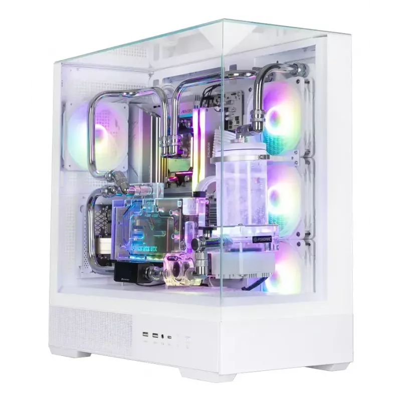Obudowa PC Zalman P40 Prism Plus biały Midi Tower