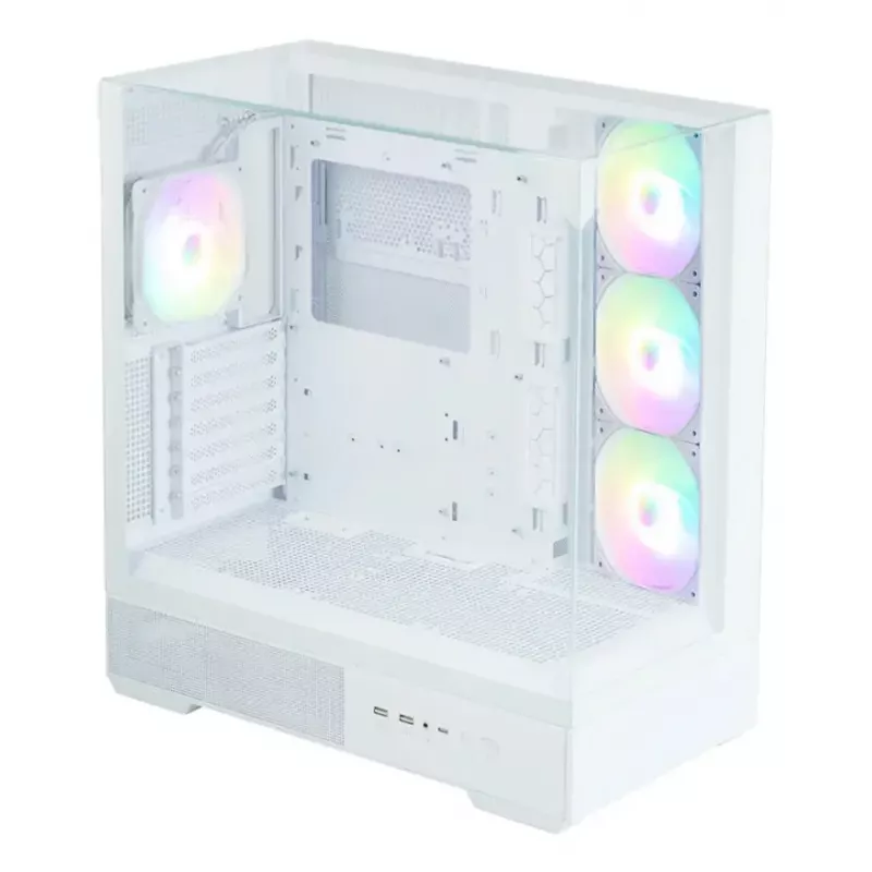 Obudowa PC Zalman P40 Prism Plus biały Midi Tower