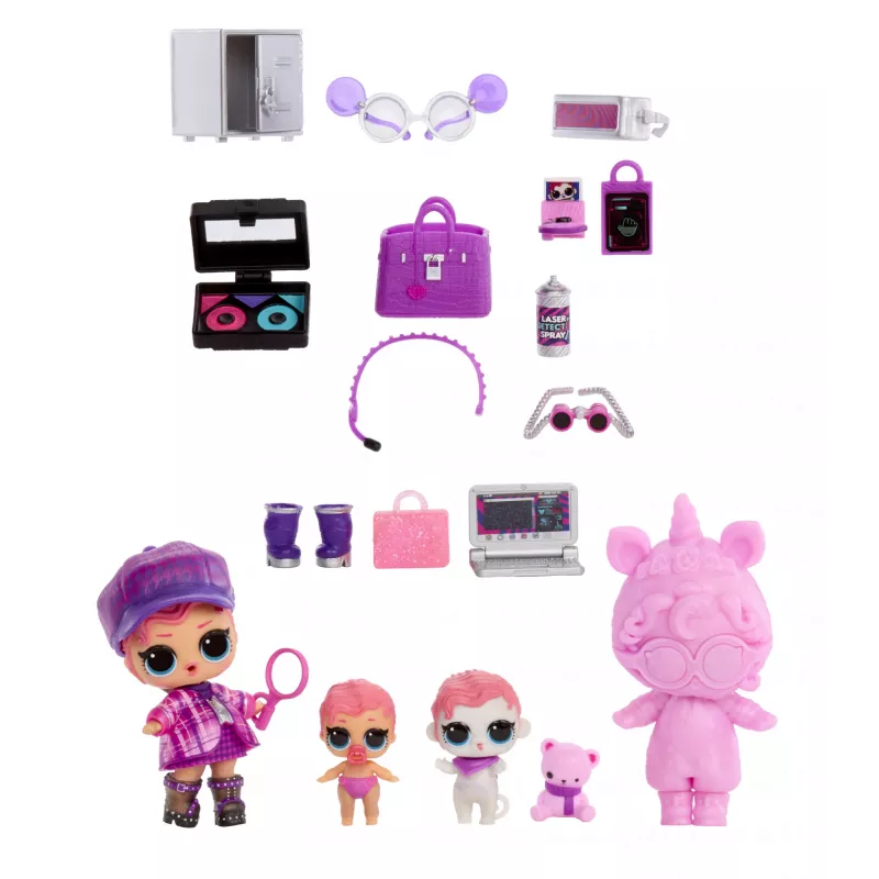 Mini lalka L.O.L. Surprise! Eye Spy Ultimate Unboxing Wielokolorowa